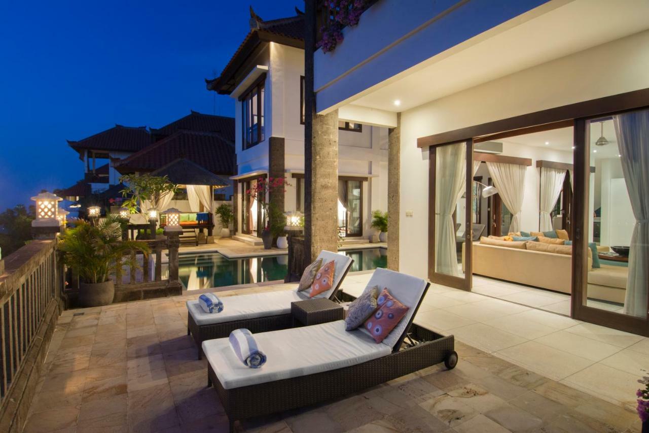 Villa Amanie - Private Villa With Infinity Pool, Stunning Views And Cook Джимбаран Экстерьер фото