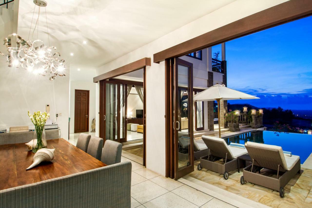 Villa Amanie - Private Villa With Infinity Pool, Stunning Views And Cook Джимбаран Экстерьер фото