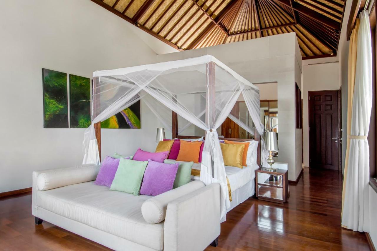 Villa Amanie - Private Villa With Infinity Pool, Stunning Views And Cook Джимбаран Экстерьер фото