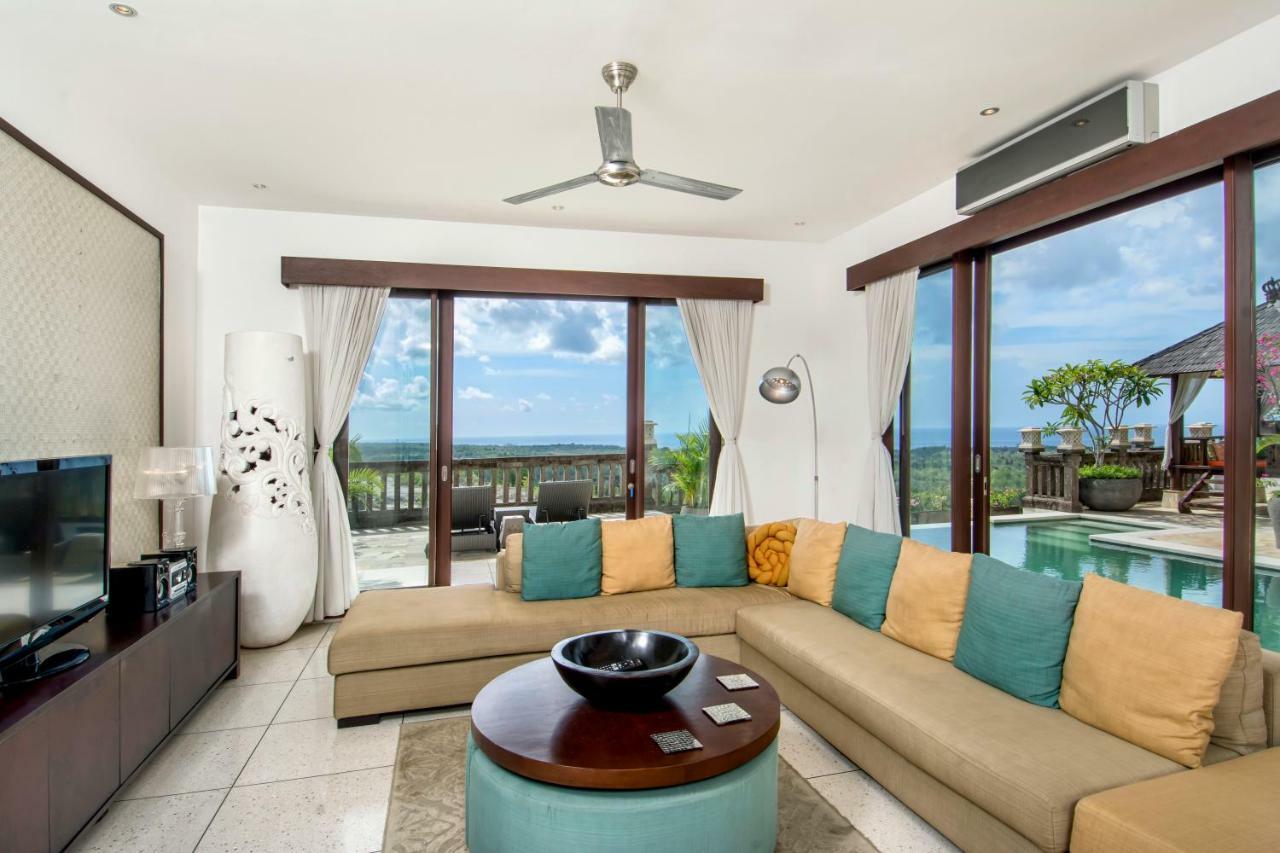 Villa Amanie - Private Villa With Infinity Pool, Stunning Views And Cook Джимбаран Экстерьер фото