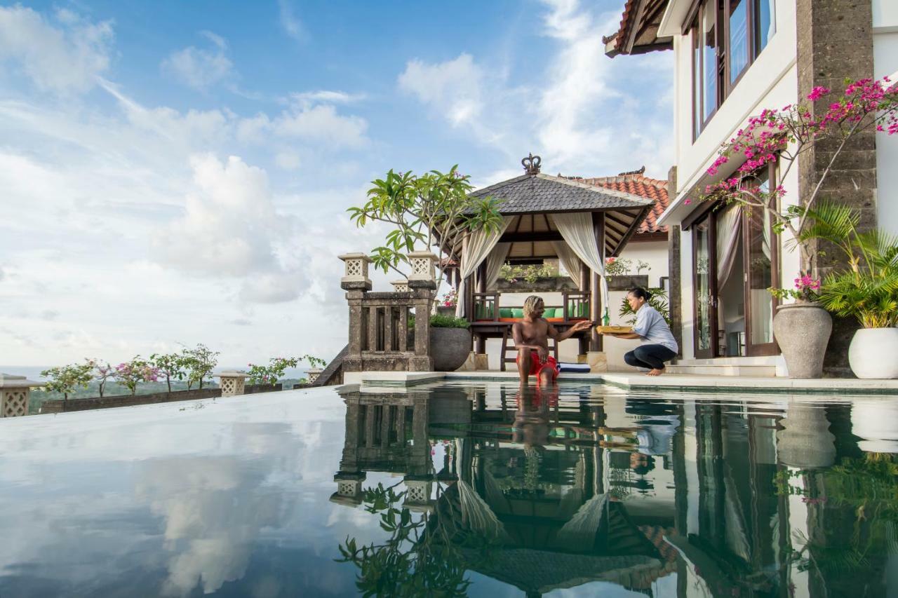 Villa Amanie - Private Villa With Infinity Pool, Stunning Views And Cook Джимбаран Экстерьер фото